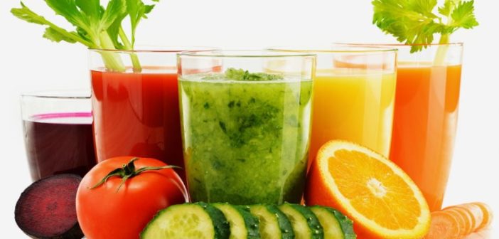 Centrifugati detox - Centrifugati depurativi - ricette per depurare l'organismo con frutta e verdura